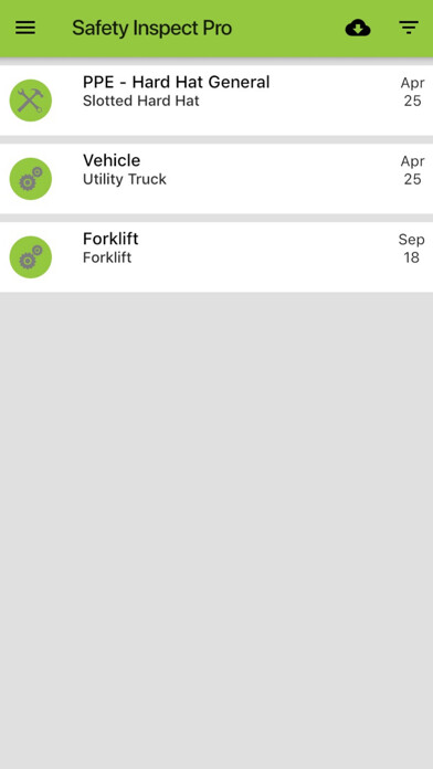 Emulate iPhone app Safety Inspect Pro using MyAndroid