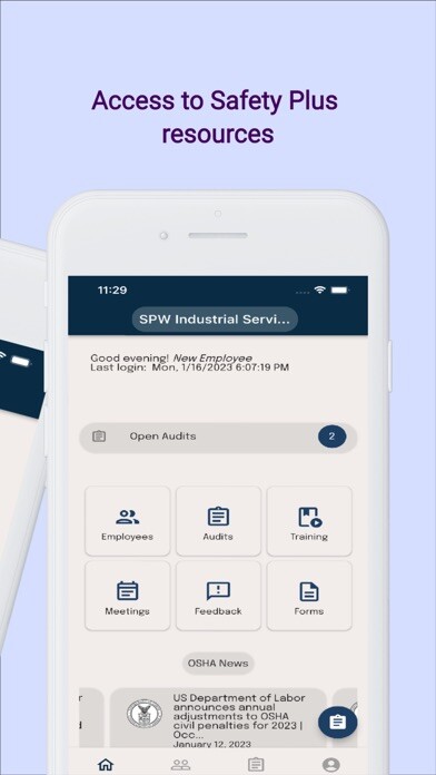 Emulate iPhone app SafetyPlusWeb™ using MyAndroid