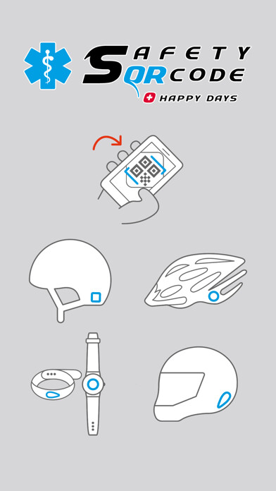 Emulate iPhone app Safety QR Code using MyAndroid