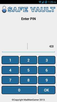 Emulate Android APK Safe Vault - Lock and Hide! Emulate Android APK Safe Vault - Lock and Hide!