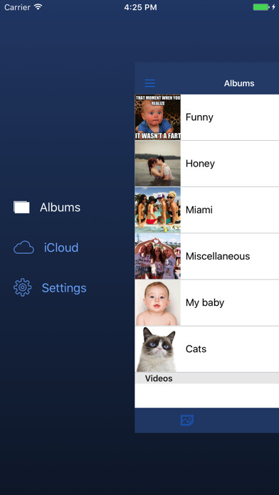 Emulate iPhone app Safe Vault - Private Photo & Video Manager using MyAndroid Emulate iPhone app Safe Vault - Private Photo & Video Manager using MyAndroid