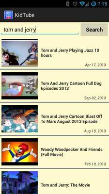 Emulate Android APK Safe Video Search - KidTubeLTE Emulate Android APK Safe Video Search - KidTubeLTE