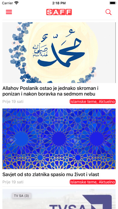 Emulate iPhone app Saff.ba using MyAndroid