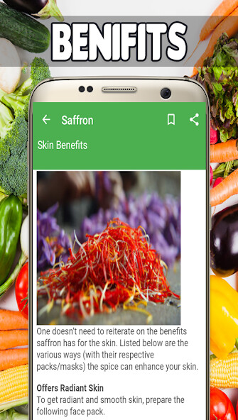 Run android online APK Saffron Benefits from MyAndroid or emulate Saffron Benefits using MyAndroid