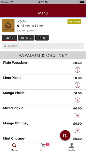 Run android online APK Saffron Takeaway from MyAndroid or emulate Saffron Takeaway using MyAndroid