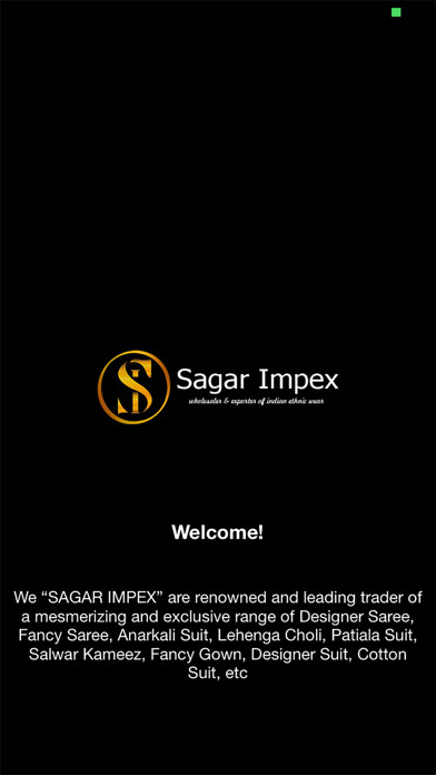 Emulate iPhone app Sagar Impex using MyAndroid