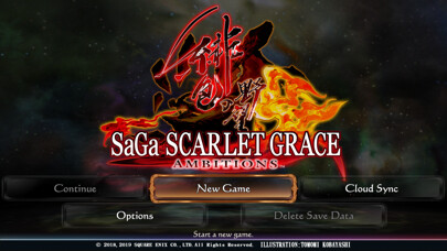 Emulate iPhone app SaGa SCARLET GRACE : AMBITIONS using MyAndroid