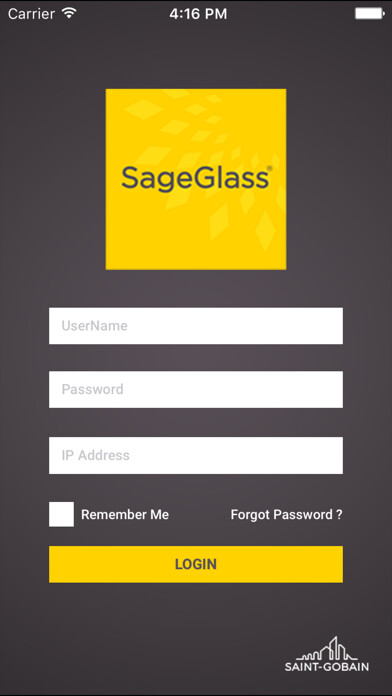 Emulate iPhone app SageGlass using MyAndroid Emulate iPhone app SageGlass using MyAndroid