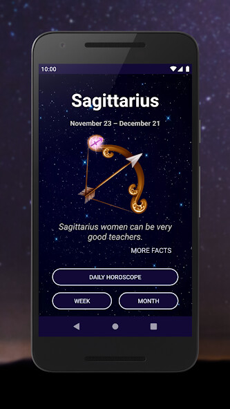 Run android online APK Sagittarius Horoscope  Astro from MyAndroid or emulate Sagittarius Horoscope  Astro using MyAndroid