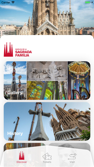 Emulate iPhone app Sagrada Familia Official using MyAndroid Emulate iPhone app Sagrada Familia Official using MyAndroid