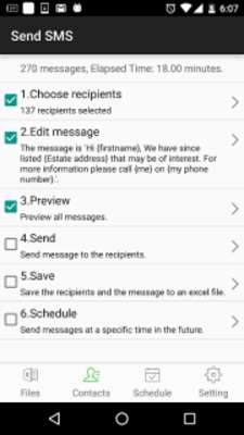 Emulate Android APK SA Group Text plug-in 14