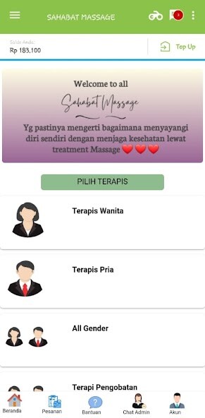 Run android online APK SAHABAT MASSAGE from MyAndroid or emulate SAHABAT MASSAGE using MyAndroid Run android online APK SAHABAT MASSAGE from MyAndroid or emulate SAHABAT MASSAGE using MyAndroid