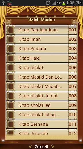 Run android online APK Sahih Muslim Hadith Indonesia from MyAndroid or emulate Sahih Muslim Hadith Indonesia using MyAndroid
