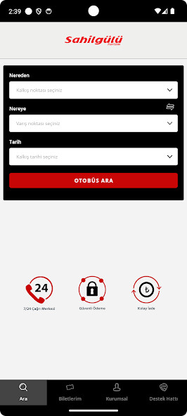 Run android online APK Sahil Gülü Turizm from MyAndroid or emulate Sahil Gülü Turizm using MyAndroid