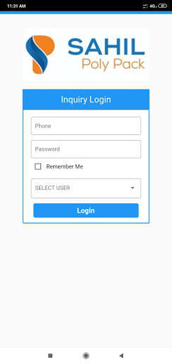 Run android online APK Sahil PolyPack - Inquiry management app from MyAndroid or emulate Sahil PolyPack - Inquiry management app using MyAndroid Run android online APK Sahil PolyPack - Inquiry management app from MyAndroid or emulate Sahil PolyPack - Inquiry management app using MyAndroid