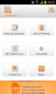 Emulate Android APK SA Home Loans Homes4Me Emulate Android APK SA Home Loans Homes4Me
