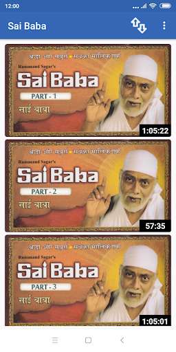Run android online APK Sai Baba By Ramanand Sagar from MyAndroid or emulate Sai Baba By Ramanand Sagar using MyAndroid