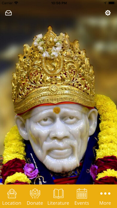 Emulate iPhone app Sai Baba Edmonton. using MyAndroid Emulate iPhone app Sai Baba Edmonton. using MyAndroid