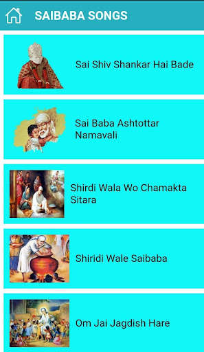 Run android online APK Sai Baba Songs Hindi from MyAndroid or emulate Sai Baba Songs Hindi using MyAndroid
