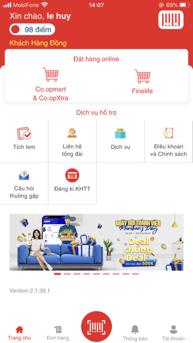Emulate iPhone app SAIGON CO.OP using MyAndroid Emulate iPhone app SAIGON CO.OP using MyAndroid