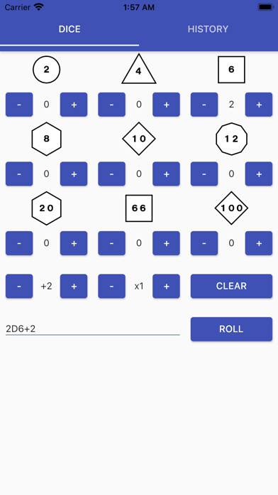 Emulate iPhone app Saikoro - TRPG Dice Roller using MyAndroid Emulate iPhone app Saikoro - TRPG Dice Roller using MyAndroid