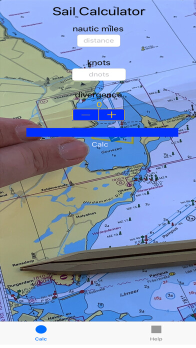 Emulate iPhone app Sail Calculator using MyAndroid Emulate iPhone app Sail Calculator using MyAndroid