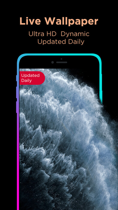 Emulate iPhone app Sailfish Wallpapers using MyAndroid