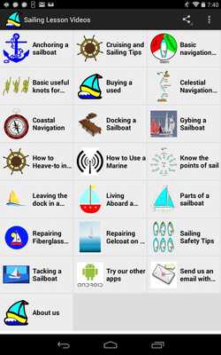 Emulate Android APK Sailing Lesson Videos
