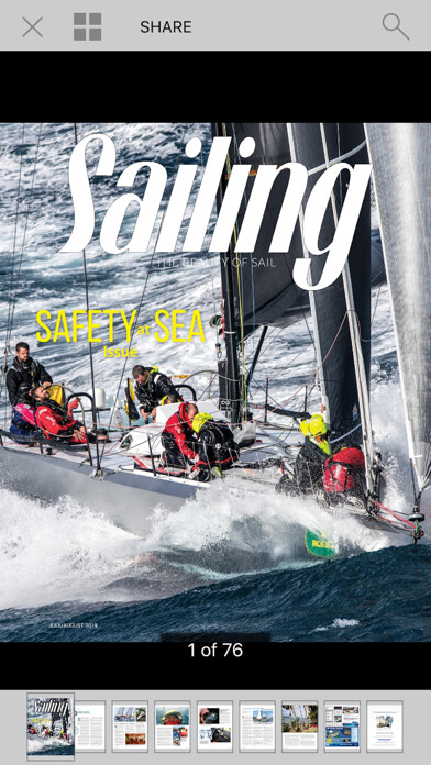 Emulate iPhone app SAILING Magazine using MyAndroid Emulate iPhone app SAILING Magazine using MyAndroid