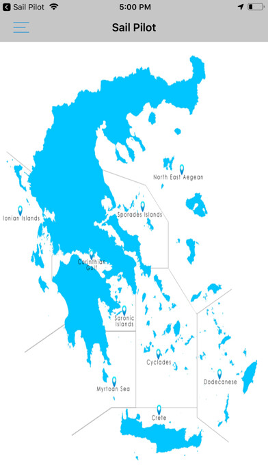 Emulate iPhone app SailPilot Greece using MyAndroid