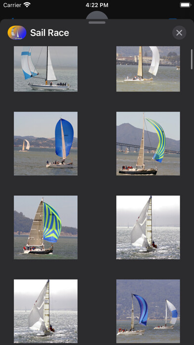 Emulate iPhone app Sail Race using MyAndroid
