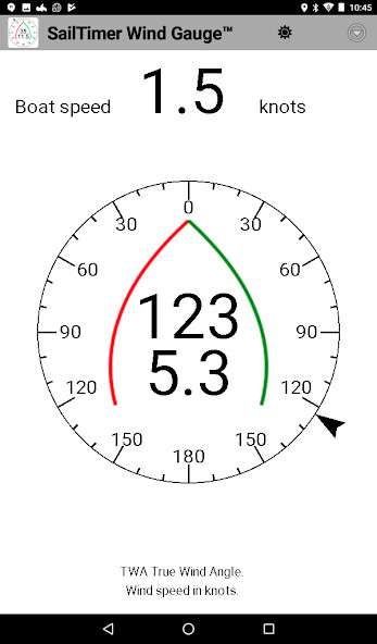 Run android online APK SailTimer Wind Gauge™ from MyAndroid or emulate SailTimer Wind Gauge™ using MyAndroid