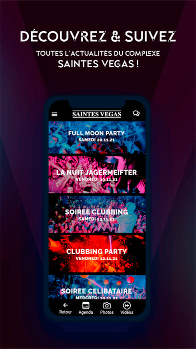 Emulate iPhone app Saintes Vegas using MyAndroid