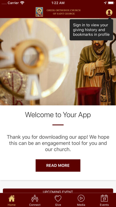 Emulate iPhone app Saint George GOC using MyAndroid Emulate iPhone app Saint George GOC using MyAndroid