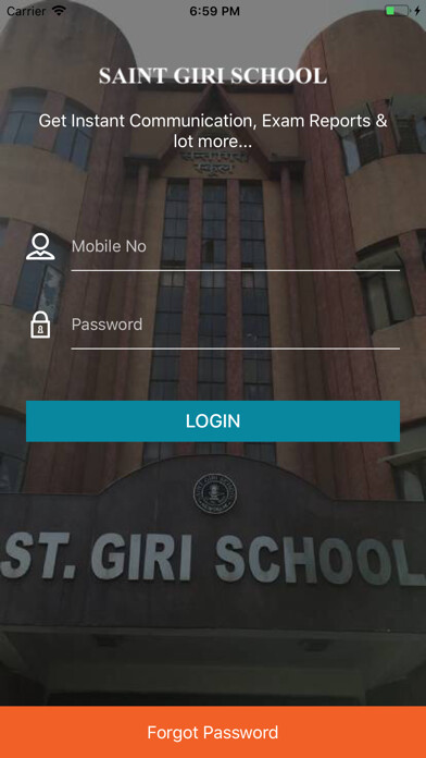 Emulate iPhone app Saint Giri School using MyAndroid Emulate iPhone app Saint Giri School using MyAndroid