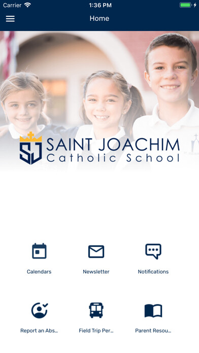 Emulate iPhone app Saint Joachim Catholic School using MyAndroid Emulate iPhone app Saint Joachim Catholic School using MyAndroid