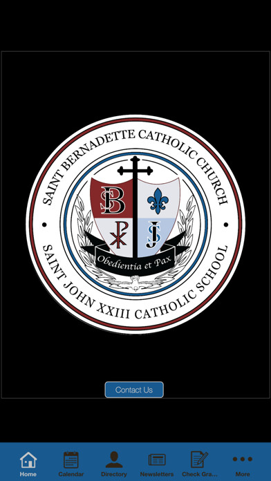 Emulate iPhone app Saint John XXIII Catholic using MyAndroid