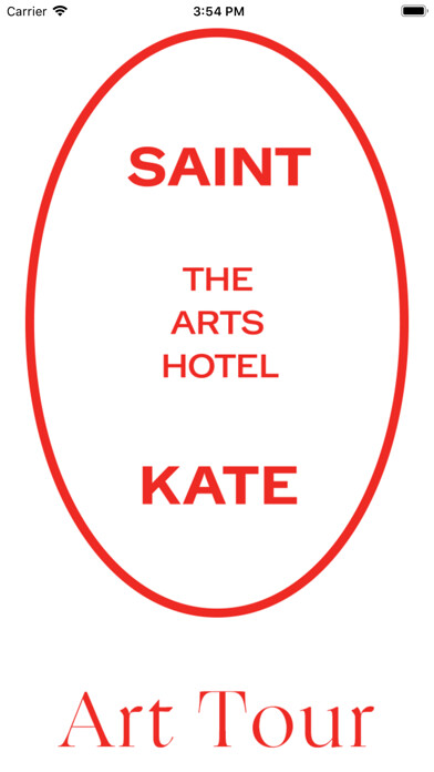 Emulate iPhone app Saint Kate Art Tour using MyAndroid