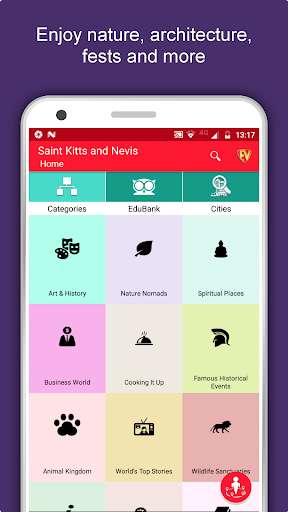 Run android online APK Saint Kitts and Nevis Travel & Explore from MyAndroid or emulate Saint Kitts and Nevis Travel & Explore using MyAndroid