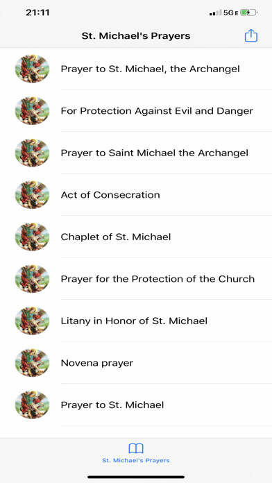 Emulate iPhone app Saint Michael Prayers using MyAndroid Emulate iPhone app Saint Michael Prayers using MyAndroid