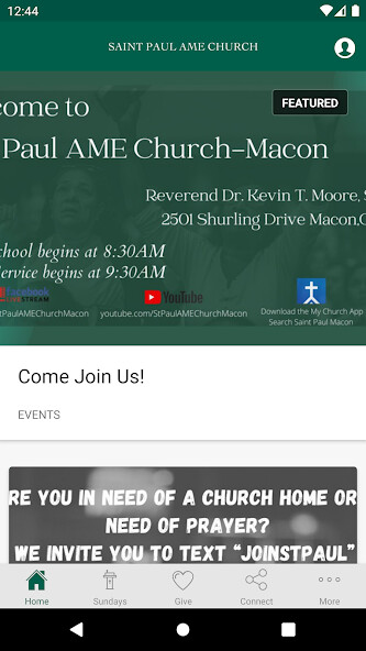 Run android online APK Saint Paul AME Church Macon from MyAndroid or emulate Saint Paul AME Church Macon using MyAndroid Run android online APK Saint Paul AME Church Macon from MyAndroid or emulate Saint Paul AME Church Macon using MyAndroid