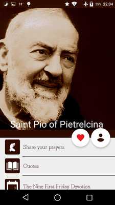 Emulate Android APK Saint Pio of Pietrelcina