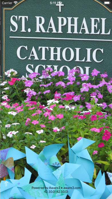 Emulate iPhone app Saint Raphael Catholic School using MyAndroid