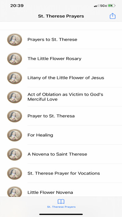 Emulate iPhone app Saint Therese Prayers using MyAndroid Emulate iPhone app Saint Therese Prayers using MyAndroid
