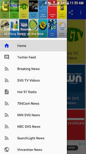 Run android online APK Saint Vincent News Source from MyAndroid or emulate Saint Vincent News Source using MyAndroid