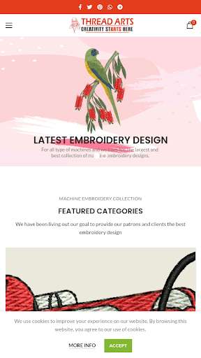 Run android online APK Sai Thread Arts from MyAndroid or emulate Sai Thread Arts using MyAndroid