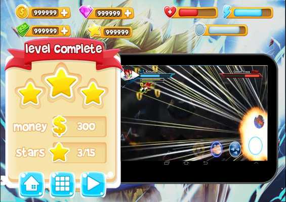 Emulate Android APK Saiyan Vs alien battle Emulate Android APK Saiyan Vs alien battle