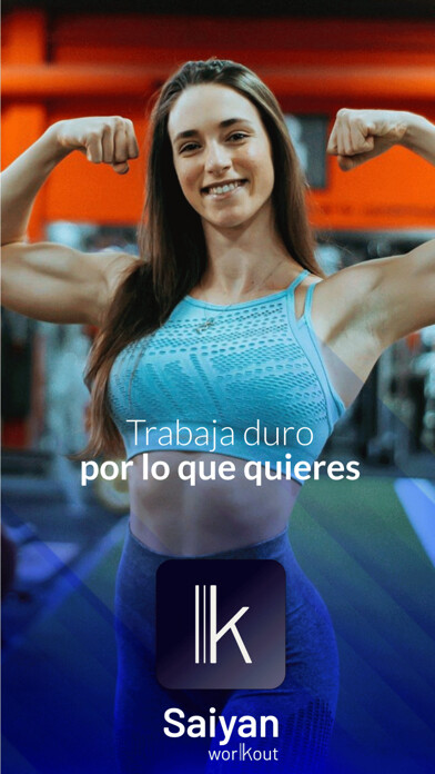 Emulate iPhone app Saiyan Workout - Entrenamiento using MyAndroid