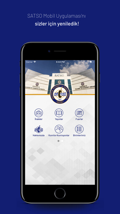 Emulate iPhone app Sakarya Ticaret - Sanayi Odası using MyAndroid
