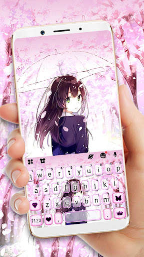 Emulate Android APK sakura Girl Keyboard Theme Emulate Android APK sakura Girl Keyboard Theme